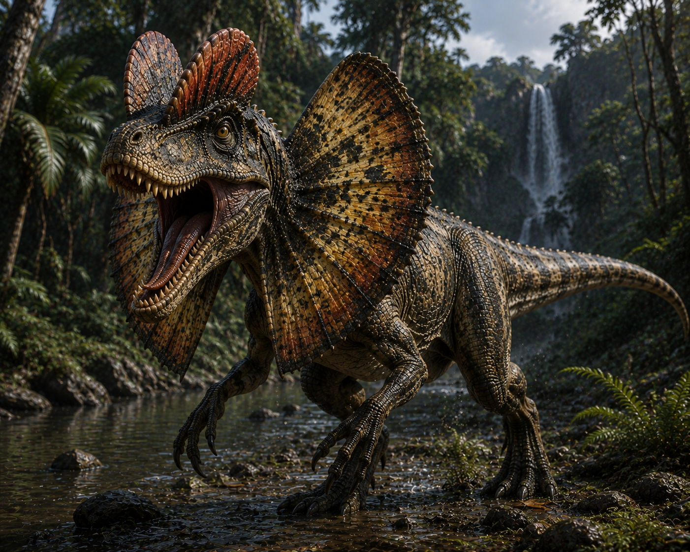 Dilophosaurus — Dilophosaurus wetherilli