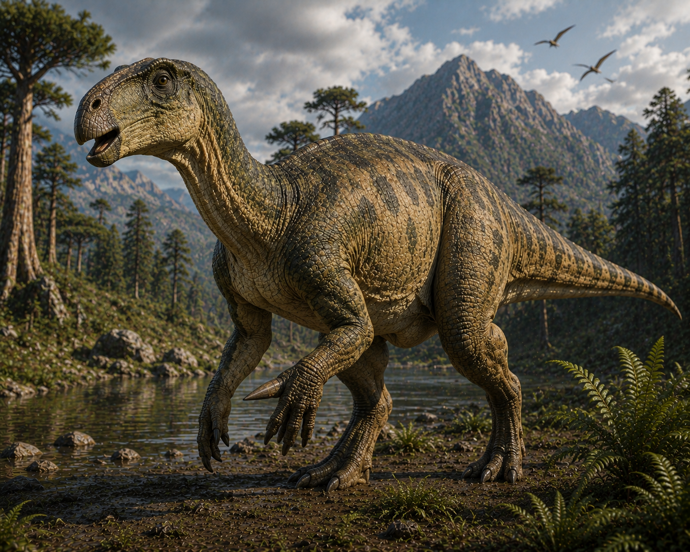 Iguanodon — Iguanodon bernissartensis