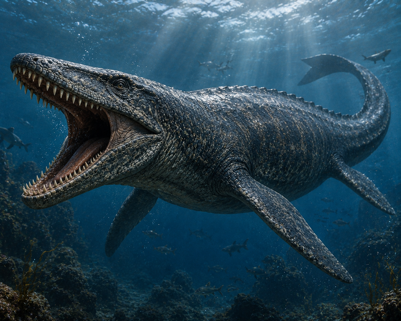 Mosasaurus — Mosasaurus hoffmannii