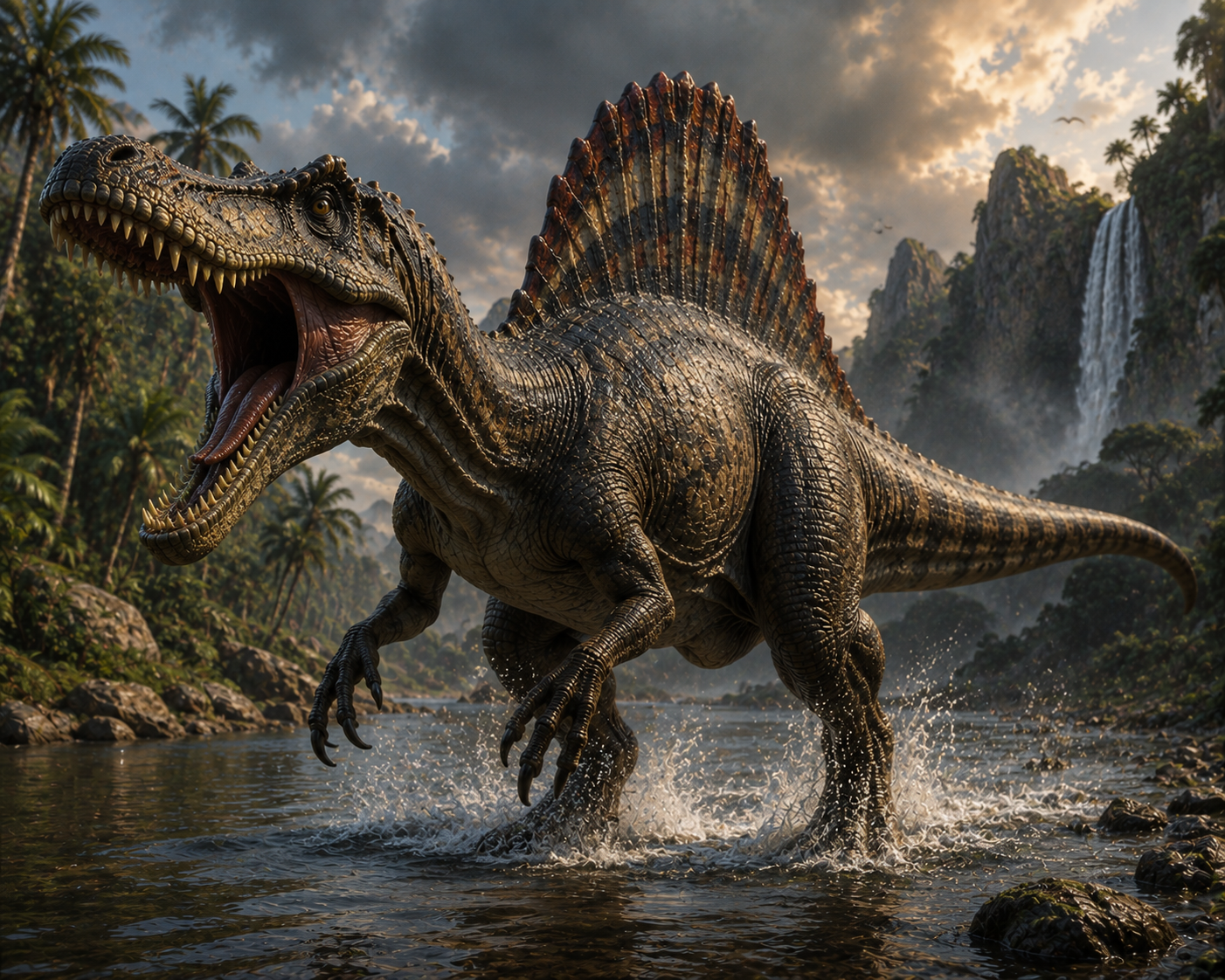 Spinosaurus — Spinosaurus aegyptiacus