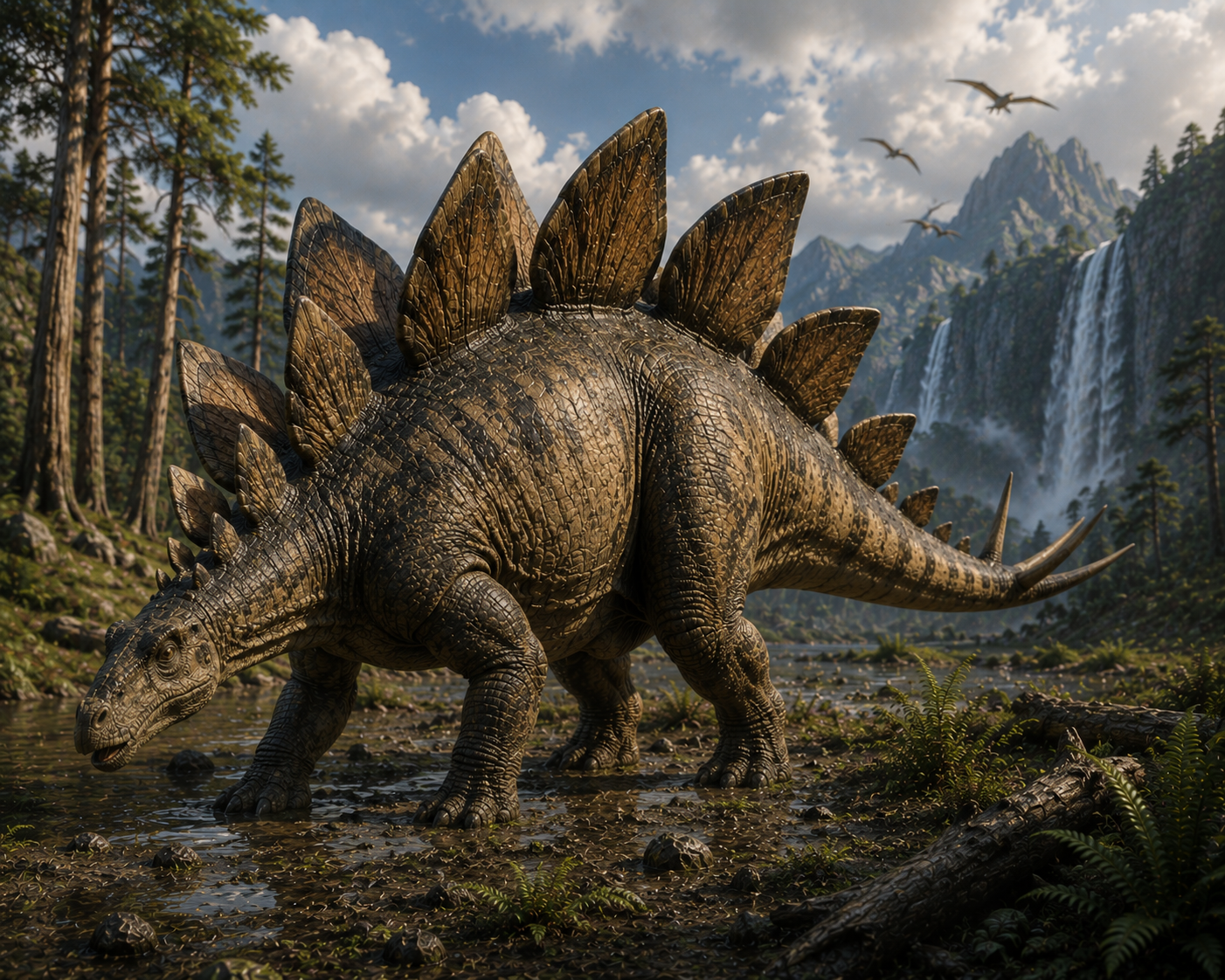 Stegosaurus — Stegosaurus stenops